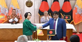 বাংলাদেশ ও ভুটানের মধ্যে দুটি সমঝোতা স্মারক সই